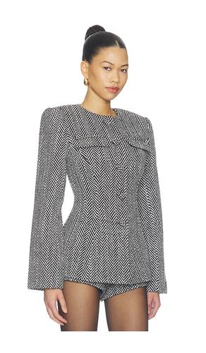 BLAZER SCULPTÉ À CHEVRONS SUITING en . Taille L. Also en M, S, XL, XS - Naked Wardrobe - Modalova