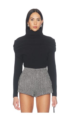 TOP EN MAILLE DRAPÉE DRAPED KNIT TOP en . Taille L. Also en M, S, XL, XS - Naked Wardrobe - Modalova