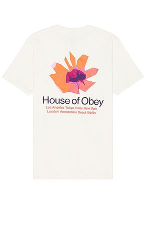 House Of Floral Tee in . Size M, S, XL/1X - Obey - Modalova