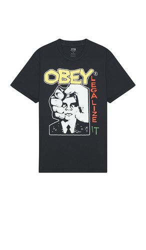 Legalize It Tee in . Size M, XL/1X - Obey - Modalova