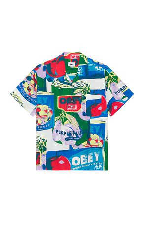CHEMISE FRUIT CANS in . Size M, S, XL/1X - Obey - Modalova