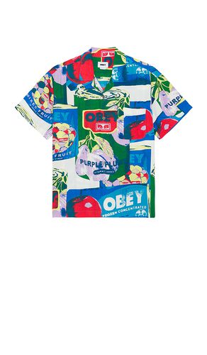 CHEMISE FRUIT CANS in . Size M, XL/1X - Obey - Modalova