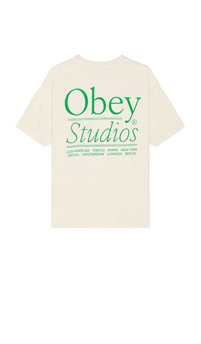 Studios Tee in . Size M, S - Obey - Modalova