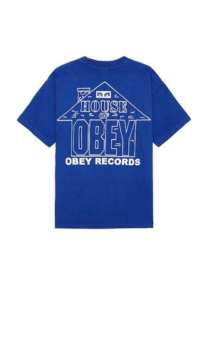 HOUSE OF RECORDS tee in . Size M, S - Obey - Modalova