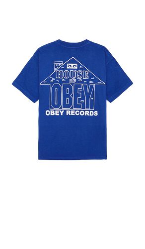 HOUSE OF RECORDS tee in . Size M, S, XL/1X - Obey - Modalova