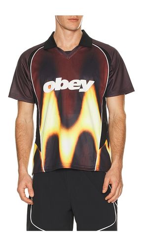 Blurred Soccer Jersey en ,. Taille L. Also en - Obey - Modalova