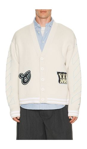 GILET UNIVERSITAIRE STAR LOGO en . Taille L. Also en M, S, XL/1X - OFF-WHITE - Modalova