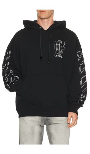 SWEAT À CAPUCHE DOUBLE ARROW en . Taille M. Also en S, XL/1X - OFF-WHITE - Modalova
