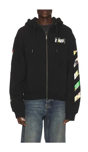 SWEAT À CAPUCHE INDUSTRIAL ARROW en . Taille L. Also en M, S, XL/1X - OFF-WHITE - Modalova