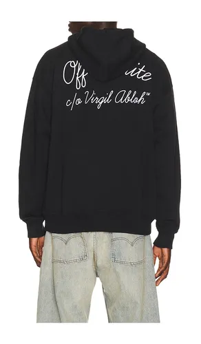 SWEAT À CAPUCHE SCRIPT en . Taille L. Also en M, S, XL/1X - OFF-WHITE - Modalova