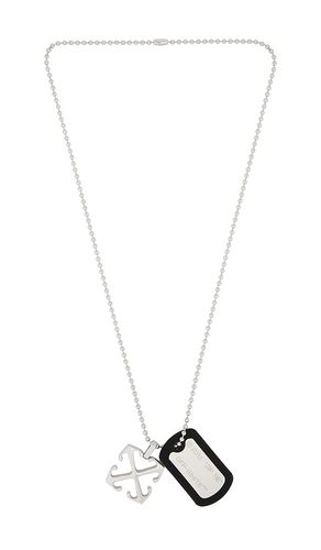 COLLIER ZIP TIE & ARROW en - OFF-WHITE - Modalova