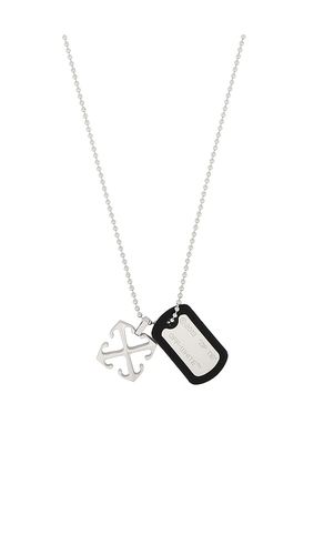 COLLIER ZIP TIE & ARROW en - OFF-WHITE - Modalova
