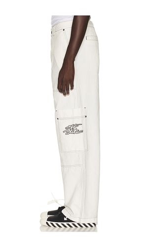 OFF- PANTALON CARGO SCRIPT en . Taille 48. Also en 50, 52, 54 - OFF-WHITE - Modalova