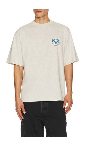 T-SHIRT BLUE HALF ARROW en . Taille S. Also en M, L, XL/1X - OFF-WHITE - Modalova