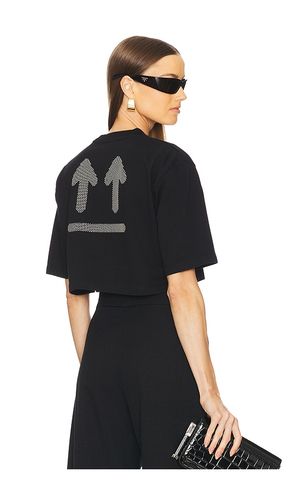 T-SHIRT CROPPED DOUBLE ARROWS in . Size S, XS - OFF-WHITE - Modalova