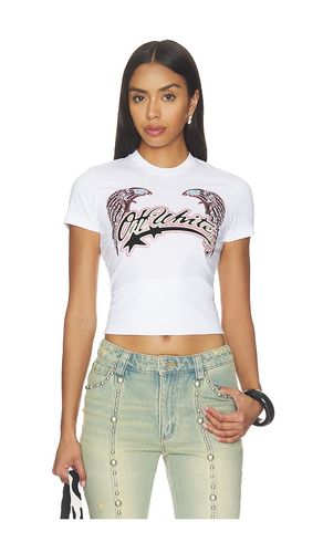 OFF- T-SHIRT SWAROVSKI DOUBLE EAGLE SLIM en & . Taille L. Also en S, XS - OFF-WHITE - Modalova