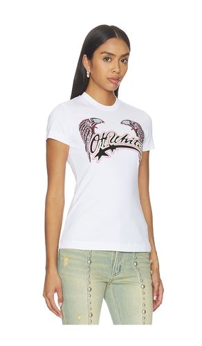 OFF- T-SHIRT SWAROVSKI DOUBLE EAGLE SLIM en & . Taille L. Also en M, S - OFF-WHITE - Modalova