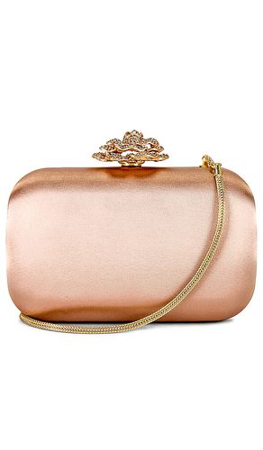 POCHETTE À VERROU ROSA in - olga berg - Modalova