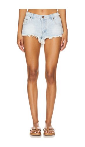 SHORT DENIM TAILLE BASSE BONITAS in . Size 26, 27, 28, 29 - One Teaspoon - Modalova