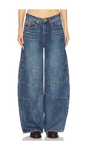 Barrel Mid Waist Denim Jeans in . Size 24, 25, 26, 27, 28, 29, 31, 32, 33, 34 - One Teaspoon - Modalova