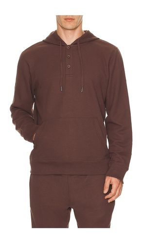 SWEAT À CAPUCHE WAFFLE HALF BUTTON en . Taille M. Also en S - onia - Modalova