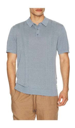 Silk Ribbed Knit Polo Shirt en . Taille L. Also en M, S - onia - Modalova