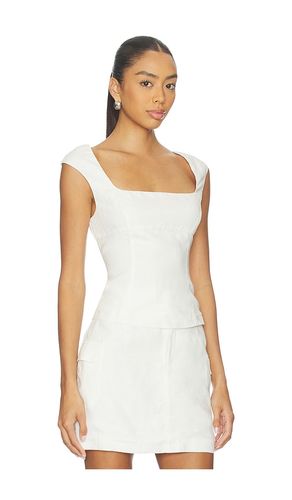 Linen Peplum Top en . Taille 4/S. Also en 6/SM, 10/L, 12/XL - onia - Modalova