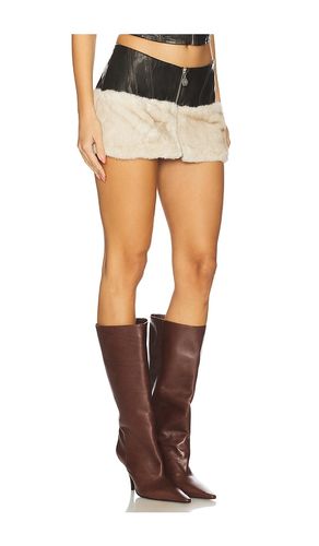 Kendra Skirt With Faux Fur Trim en . Taille S. Also en XS - OW Collection - Modalova