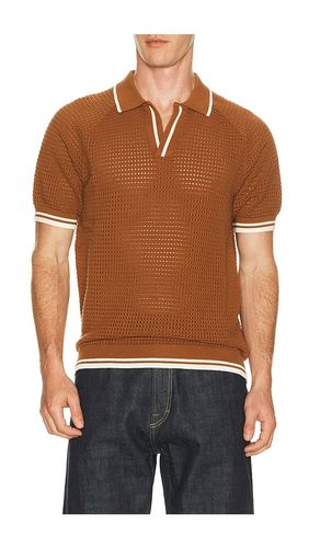 Casa Martini Knitted Tennis Polo en . Taille S. Also en M, L, XL/1X - Percival - Modalova