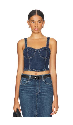 TOP EN DENIM GUILIA in . Size 00, 12, 14, 2, 4, 6, 8 - PAIGE - Modalova