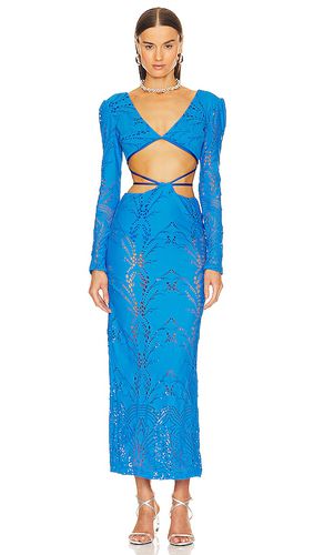 PatBO ROBE MAXI in Blue. Size 8 - PatBO - Modalova