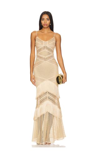 ROBE MAXI SLEEVELESS FRINGE in . Size 8 - PatBO - Modalova