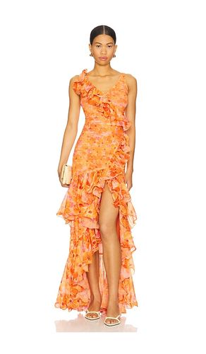 ROBE DE SOIRÉE ÉVASÉE MYOSOTIS in . Size 8 - PatBO - Modalova