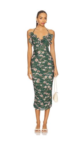 ROBE MI-LONGUE BOTANIC RETRO FLUTTER en . Taille 2. Also en 4 - PatBO - Modalova