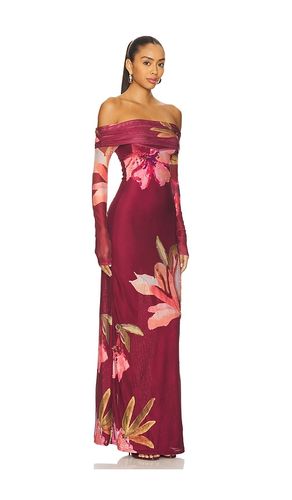 ROBE MAXI EN TULLE DELICATA en . Taille 0. Also en 6 - PatBO - Modalova