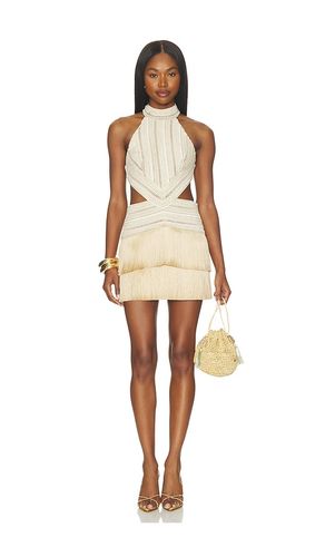 ROBE COURTE PETAL FRINGE MINI DRESS en . Taille 0. Also en 10, 4, 6, 8 - PatBO - Modalova