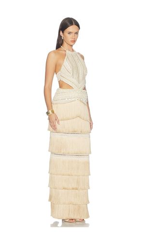 ROBE LONGUE PETAL FRINGE LONG DRESS en . Taille 2. Also en 4, 8 - PatBO - Modalova