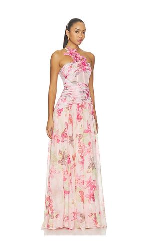 ROBE LONGUE ORCHID BLOOM CHIFFON CORSET LONG DRESS en . Taille 2. Also en 4, 6, 8 - PatBO - Modalova