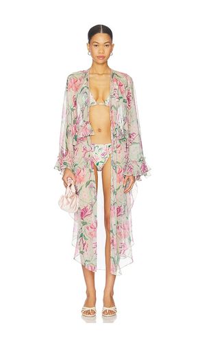 PEIGNOIR DE PLAGE LONG HONEY FLOWER en . Taille M. Also en XS, L - PatBO - Modalova