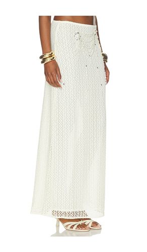 JUPE LONGUE PEARL MESH LONG SKIRT en . Taille 10. Also en 2, 4, 6, 8 - PatBO - Modalova