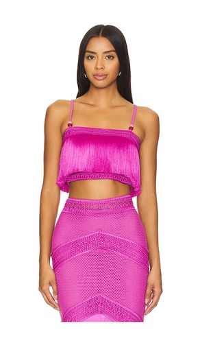 Sleeveless Fringe Cropped Top in . Size 6, 8 - PatBO - Modalova