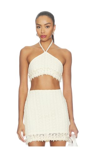 Twilight Mesh Halter Top Pearl Embroidery en . Taille XS. Also en S, M, L - PatBO - Modalova