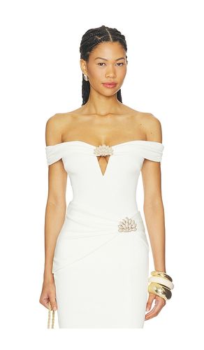 Cora Knit Off Shoulder Bodysuit en . Taille L. Also en M, S, XL - PatBO - Modalova
