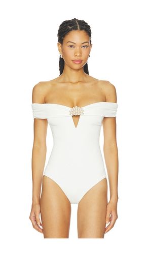 Cora Knit Off Shoulder Bodysuit en . Taille L. Also en M, S, XL - PatBO - Modalova