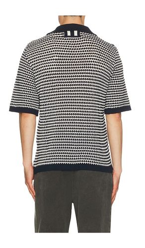 Island Crochet Button Polo en . Taille L. Also en M, S - PEREGRINE - Modalova