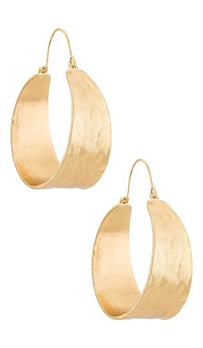 BOUCLES D'OREILLES CRÉOLE TERRAIN en - petit moments - Modalova