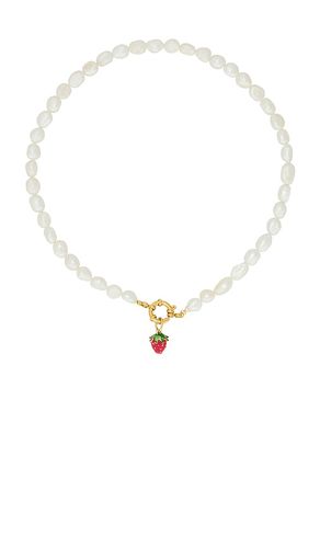 SAUTOIR PENDENTIF STRAWBERRY in - petit moments - Modalova