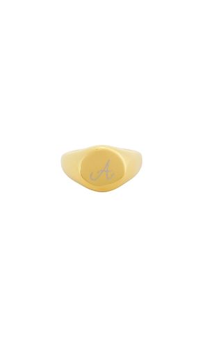 BAGUE CHEVALIÃRE INITIAL LOVE LETTER en . Taille B. Also en E, F, J, O, P - petit moments - Modalova