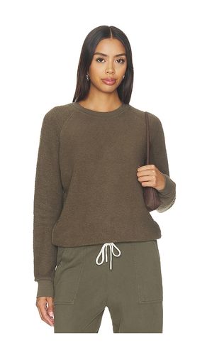 Ziggy Inside Out Fleece Long Sleeve Shrunken Crewneck Sweatshirt en . Taille L. Also en S, XS - perfectwhitetee - Modalova