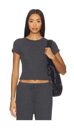 Gabby Rib Short Sleeve Crew Top en . Taille L. Also en - perfectwhitetee - Modalova